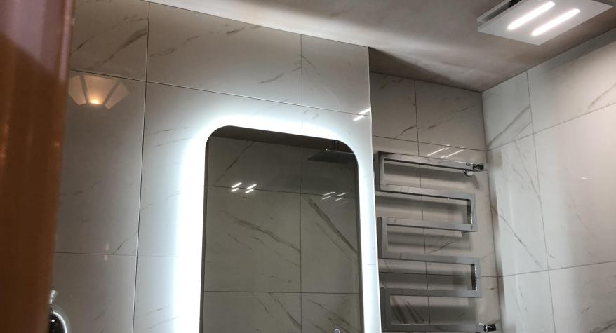Bathroom lighting installation in Hampshir
